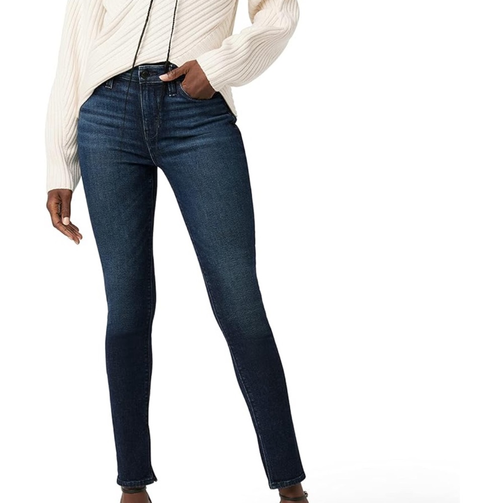 Dark Blue Hudson Mid Rise Skinny Denim Jeans Size 25